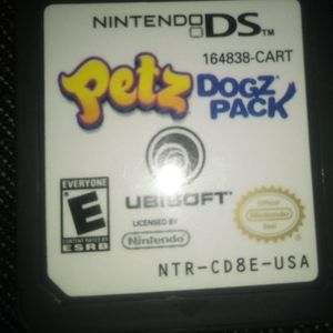 Petz dogz pack Nintendo ds